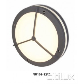 Nutech Round with Grill Wall Light